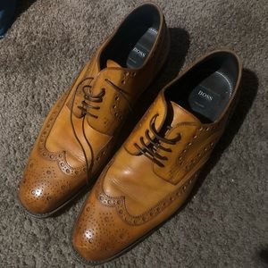 Hugo Boss True Leather Wingtips?